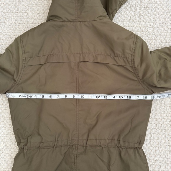 American Eagle Olive Green Women's Parka Coat XS - Picture 8 of 9